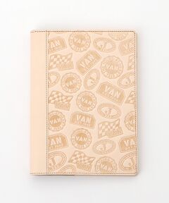 手帳カバー＜ヌメ革総柄＞