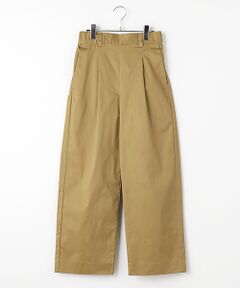 VAN / ヴァン チノ・ワークパンツ | ストレッチチノワイドパンツ ＜VAN×Shower CLUB＞ ＜ウィメンズ＞