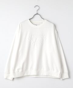 VAN / ヴァン スウェット | 刺繍トレーナー ＜ミニ裏毛＞ ＜VAN×Shower CLUB＞ ＜ウィメンズ＞