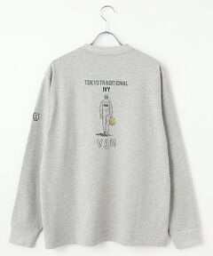 VAN / ヴァン カットソー | ロングスリーブTシャツ＜レーサーグラフィック＞