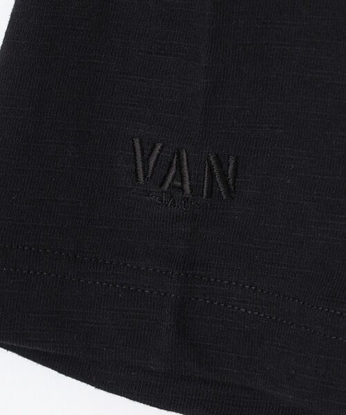 VAN / ヴァン Tシャツ | プリント刺繍Tシャツ＜盆栽＞＜スラブ天竺＞ | 詳細5
