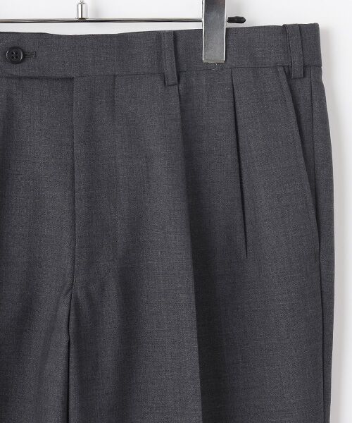 VAN / ヴァン スラックス・ドレスパンツ | ウォッシャブルスラックス<ツータック><ウエストイージー> | 詳細2