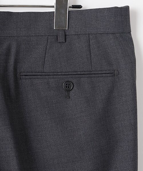 VAN / ヴァン スラックス・ドレスパンツ | ウォッシャブルスラックス<ツータック><ウエストイージー> | 詳細4