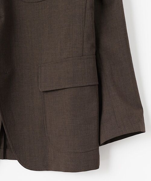 VAN / ヴァン テーラードジャケット | ライトウエイトジャケット＜リネンライク＞＜セットアップ＞ | 詳細4