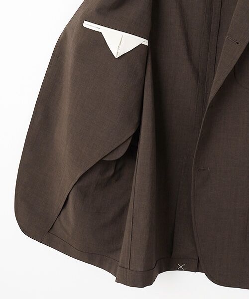 VAN / ヴァン テーラードジャケット | ライトウエイトジャケット＜リネンライク＞＜セットアップ＞ | 詳細5