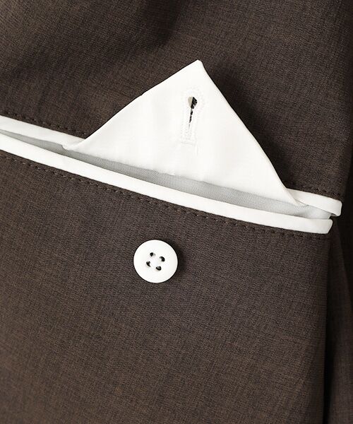 VAN / ヴァン テーラードジャケット | ライトウエイトジャケット＜リネンライク＞＜セットアップ＞ | 詳細6