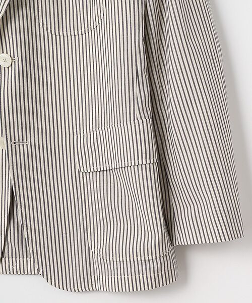 VAN / ヴァン テーラードジャケット | ライトウエイトジャケット＜綿麻＞ | 詳細3