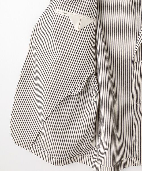 VAN / ヴァン テーラードジャケット | ライトウエイトジャケット＜綿麻＞ | 詳細4