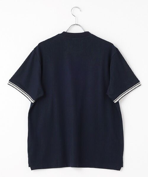 VAN / ヴァン Tシャツ | ラインリブＴシャツ＜鹿の子＞ | 詳細2