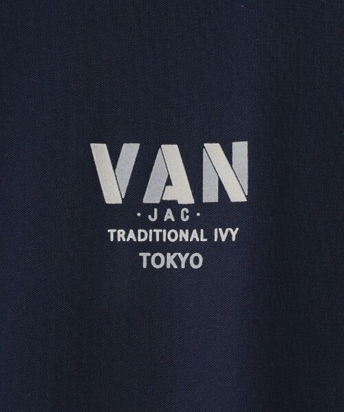 VAN / ヴァン Tシャツ | ラインリブＴシャツ＜鹿の子＞ | 詳細5