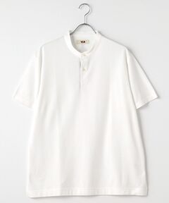 VAN / ヴァン Tシャツ | ヘンリーＴシャツ＜鹿の子＞