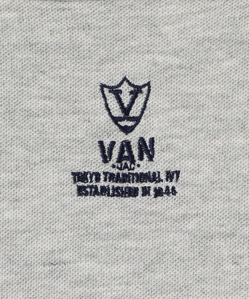 VAN / ヴァン Tシャツ | ヘンリーＴシャツ＜鹿の子＞ | 詳細7