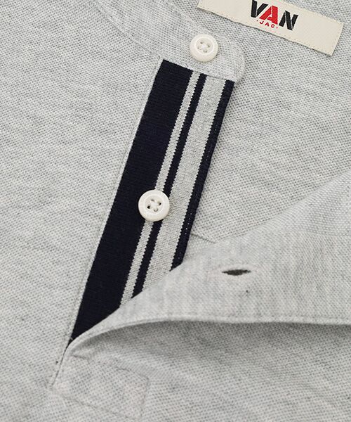 VAN / ヴァン Tシャツ | ヘンリーＴシャツ＜鹿の子＞ | 詳細9