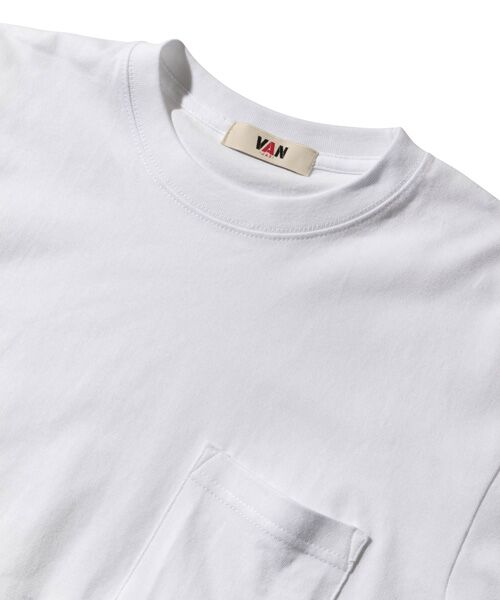 VAN / ヴァン Tシャツ | Tシャツ〈ロゴ刺繍〉 | 詳細2