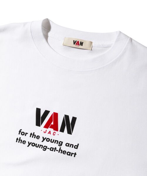 VAN / ヴァン Tシャツ | Tシャツ〈VANロゴプリント〉 | 詳細2