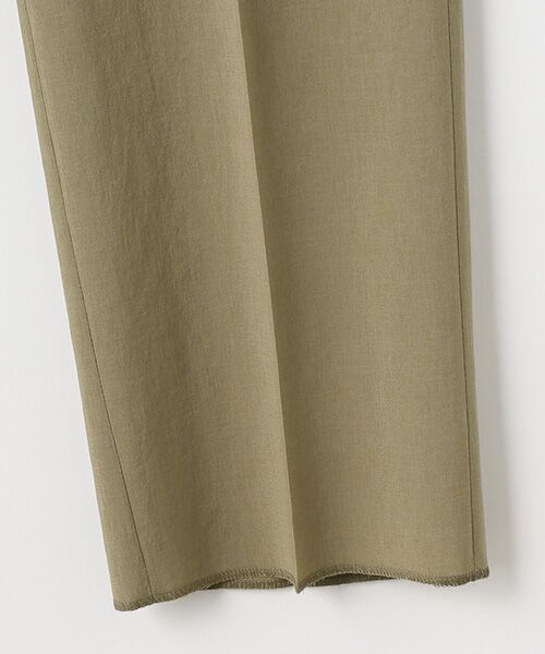 VAN / ヴァン スラックス・ドレスパンツ | ツータックスラックス<リネンライク><セットアップ> | 詳細3