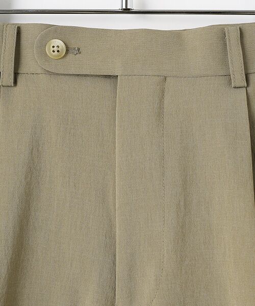 セール】 ツータックスラックス＜リネンライク＞＜セットアップ