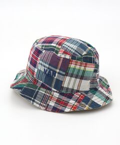 VAN / ヴァン ハット | リバーシブルハット＜パッチワークマドラス＞