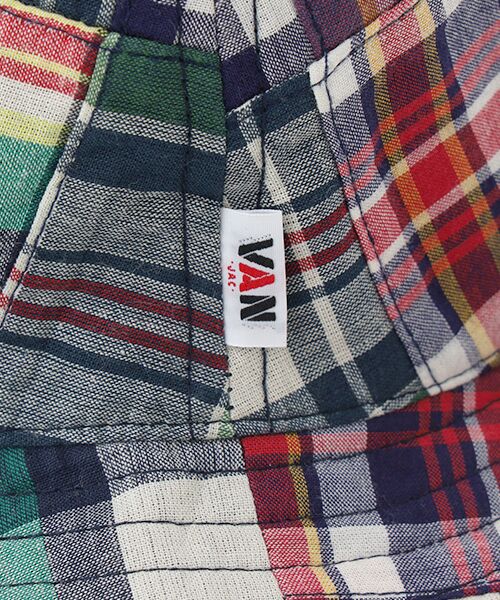 VAN / ヴァン ハット | リバーシブルハット＜パッチワークマドラス＞ | 詳細5