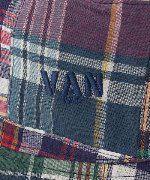 VAN / ヴァン ハット | リバーシブルハット＜パッチワークマドラス＞ | 詳細6