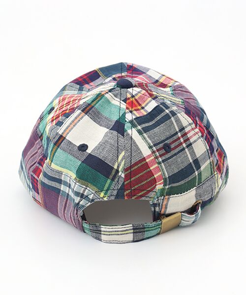 VAN / ヴァン キャップ | キャップ＜パッチワークマドラス＞ | 詳細2