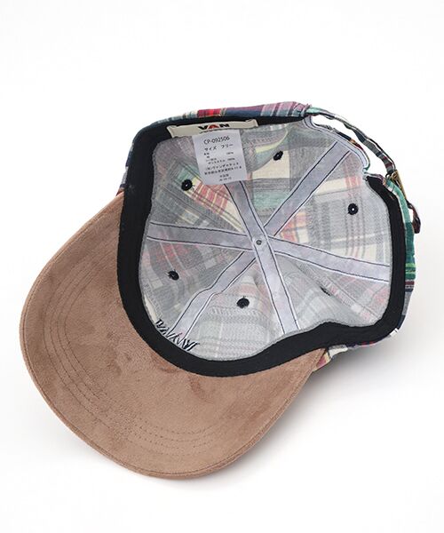 VAN / ヴァン キャップ | キャップ＜パッチワークマドラス＞ | 詳細3