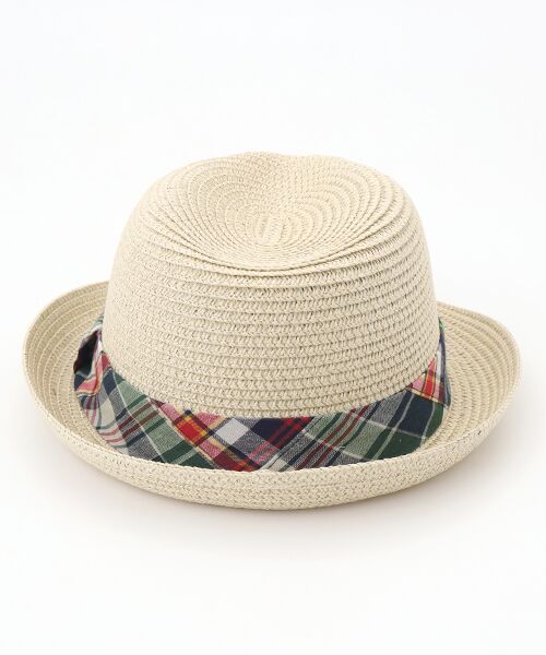 VAN / ヴァン ハット | ペーパーハット＜パッチワークマドラス＞ | 詳細2