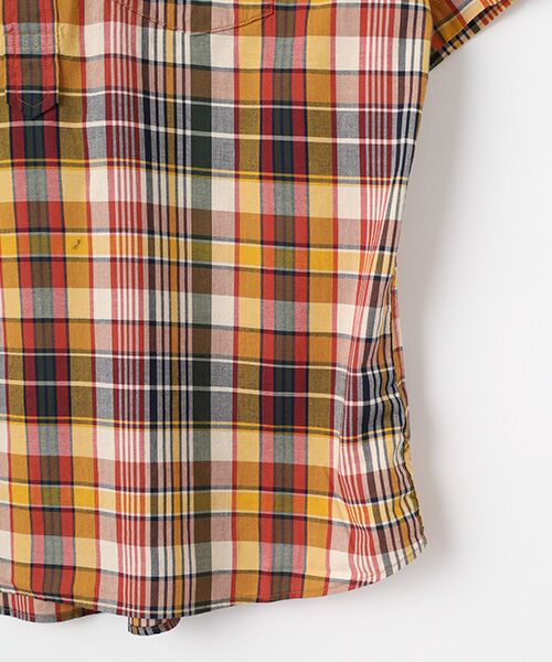 VAN / ヴァン シャツ・ブラウス | プルオーバーBDシャツ<マドラスチェック> | 詳細3