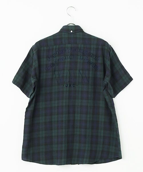 LENO B.D. チェック シャツ ブラックウォッチ 長袖 25303030001_1.jpg