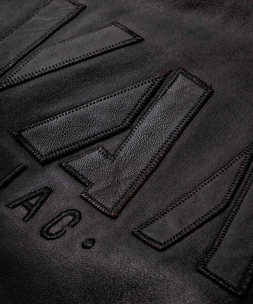 VAN / ヴァン レザーブルゾン・ジャケット | オールレザースウィングトップ<ヴィンテージ加工> | 詳細11