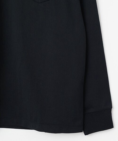 VAN / ヴァン Tシャツ | ロングスリーブTシャツ＜ワンポイントアーチロゴ刺繍＞ | 詳細4