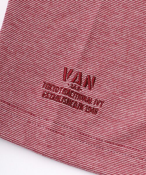 VAN / ヴァン Tシャツ | ポロシャツ＜ミジンボーダー＞ | 詳細7