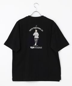 VAN / ヴァン Tシャツ | プリント刺繍Tシャツ＜フィッシャーマン＞