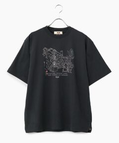 VAN / ヴァン Tシャツ | プリント刺繍Tシャツ＜ガーデン＞