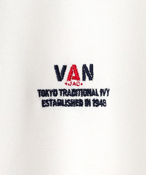 VAN / ヴァン ポロシャツ | ポロシャツ＜ベアプリント＞＜鹿の子＞ | 詳細2