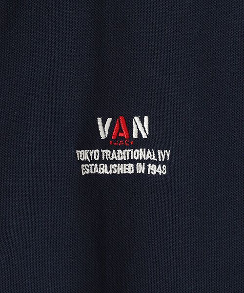 VAN / ヴァン ポロシャツ | ポロシャツ＜ベアプリント＞＜鹿の子＞ | 詳細7