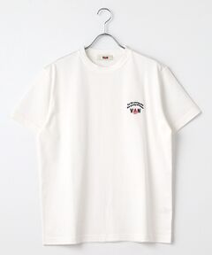 VAN / ヴァン Tシャツ | Ｔシャツ＜ワンポイントアーチロゴ刺繍＞
