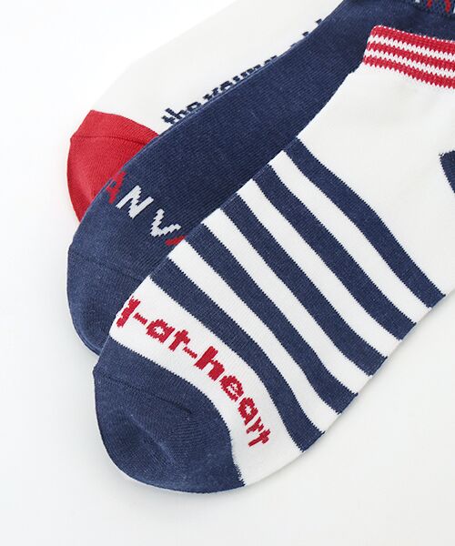 VAN / ヴァン ソックス | ３Ｐアンクルソックス | 詳細3