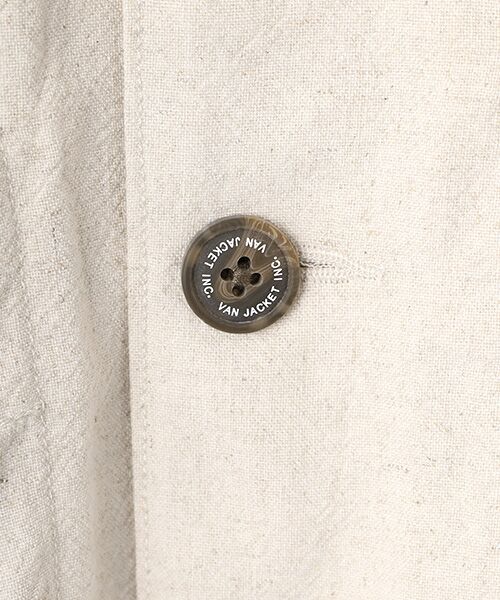 VAN / ヴァン ブルゾン | カバーオール ＜レーヨンリネン ＞ ＜ワッシャー加工 ＞ | 詳細6