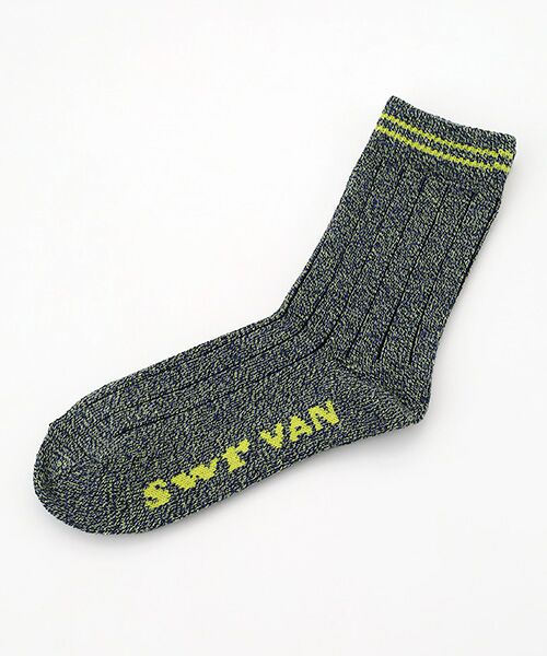 VAN / ヴァン ソックス | メランジソックス＜ウィメンズ＞（グリーン）