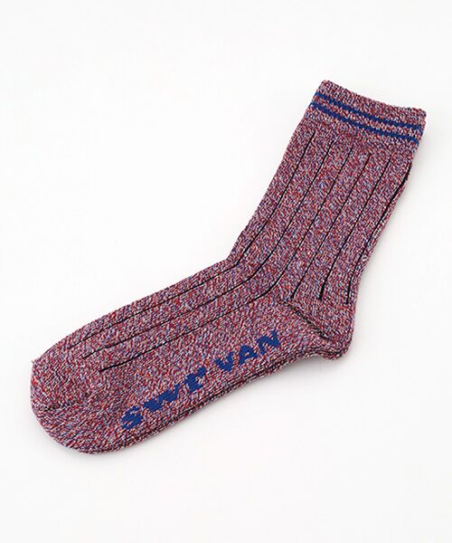 VAN / ヴァン ソックス | メランジソックス＜ウィメンズ＞（パープル）