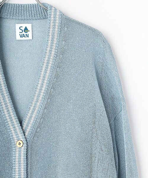 VAN / ヴァン カーディガン・ボレロ | ペーパーニットカーディガン ＜VAN×Shower CLUB＞ ＜ウィメンズ＞ | 詳細2