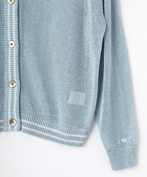 VAN / ヴァン カーディガン・ボレロ | ペーパーニットカーディガン ＜VAN×Shower CLUB＞ ＜ウィメンズ＞ | 詳細3