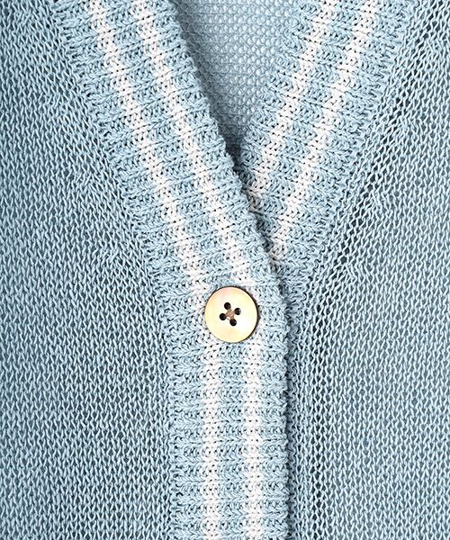 VAN / ヴァン カーディガン・ボレロ | ペーパーニットカーディガン ＜VAN×Shower CLUB＞ ＜ウィメンズ＞ | 詳細5