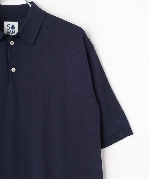 VAN / ヴァン ポロシャツ | ニットポロ ＜VAN×Shower CLUB＞ ＜ウィメンズ＞ | 詳細2