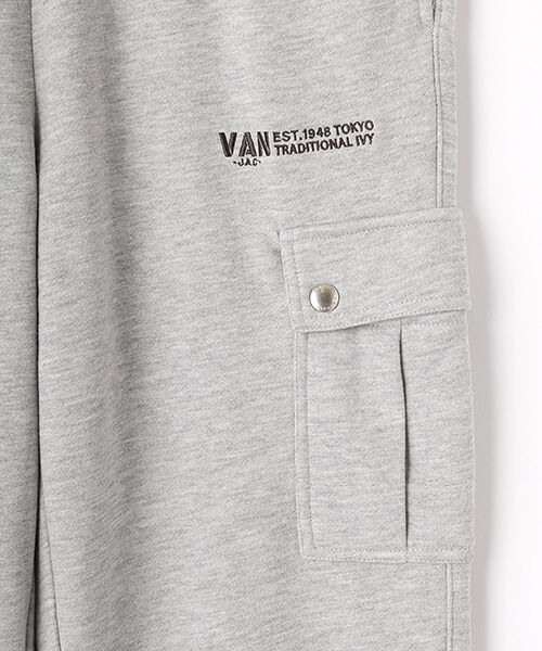 VAN / ヴァン カーゴパンツ | スウェットカーゴパンツ<吊り裏毛> | 詳細4