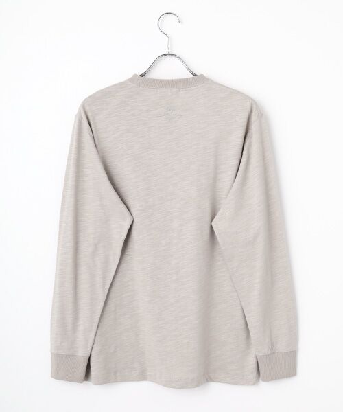 VAN / ヴァン カットソー | ロングスリーブTシャツ＜フラワープリント＞＜スラブ天竺＞ | 詳細3