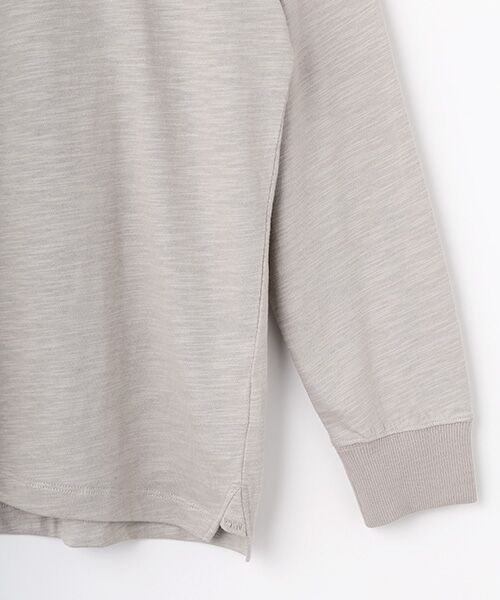 VAN / ヴァン カットソー | ロングスリーブTシャツ＜フラワープリント＞＜スラブ天竺＞ | 詳細5