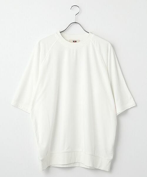 VAN / ヴァン Tシャツ | 裏パイルTシャツ＜5分袖＞ | 詳細1