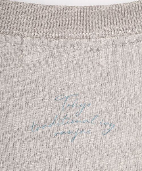 VAN / ヴァン Tシャツ | Tシャツ＜フラワープリント＞＜スラブ天竺＞ | 詳細7